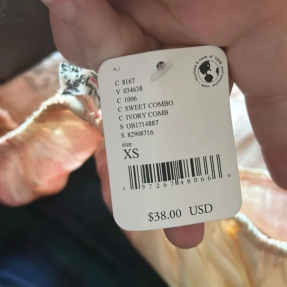 NWT Free People Moonbeam Pyjama Shorts - Picture 9 of 12